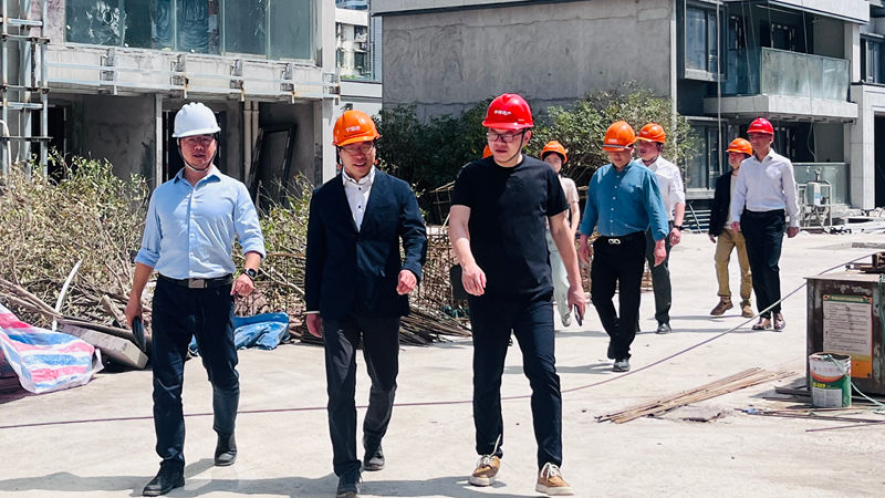 興合集團黨委副書記俞曉東調研浙農實業(yè)寧望府項目